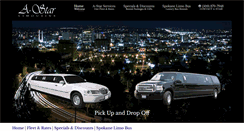 Desktop Screenshot of a-starlimousine.com